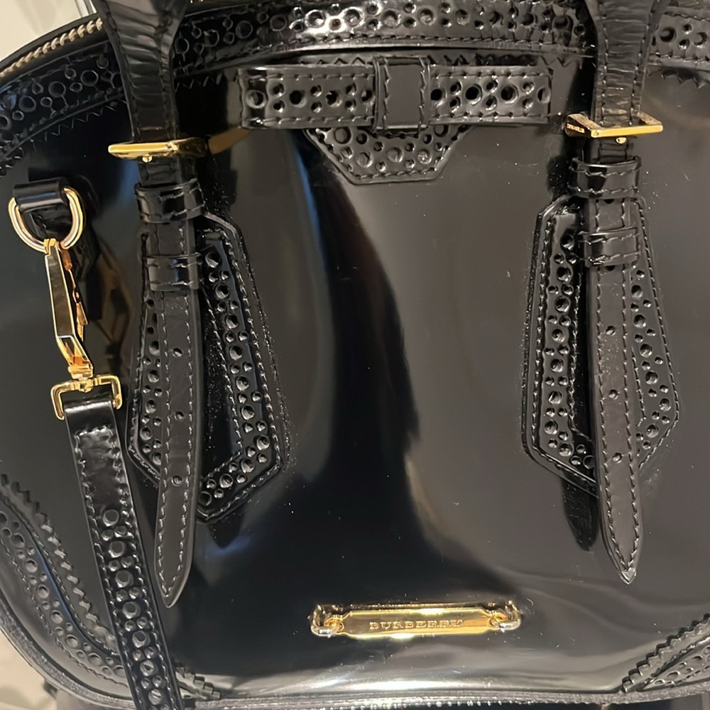 SOLD ✨✨100% Authentic Burberry Top Handle bag - Picture 2 of 10